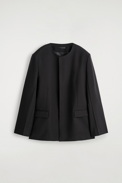 shéller collarress wool middle coat/0001 8146_2640075e75_9a68daa1f1fefc