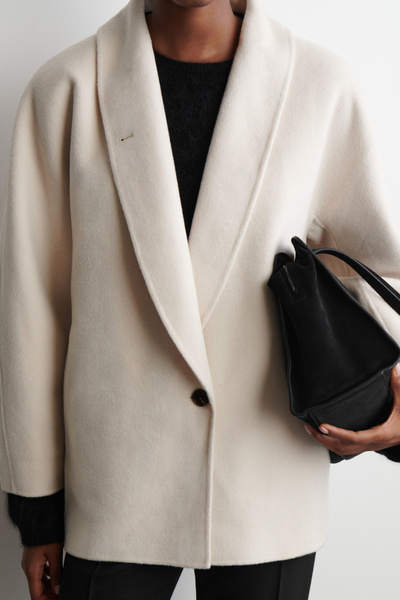 最終価格 Pea Coat White gypsohila 最終価格 Pea Coat White gypsohila