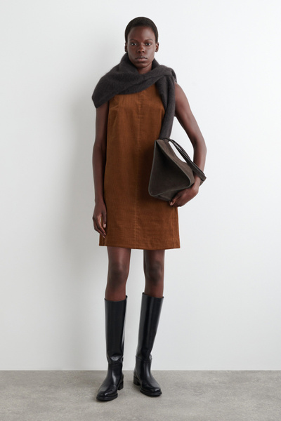 ワンピース house on the hill Corduroy Dress (Brown) 8333_39b1125aff_c88bd7d3e16278