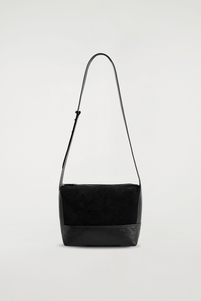 AGENDA SHOULDER BAG - LEATHER - BLACK | COS US