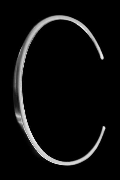 TWISTED STERLING SILVER CUFF - SILVER | COS US