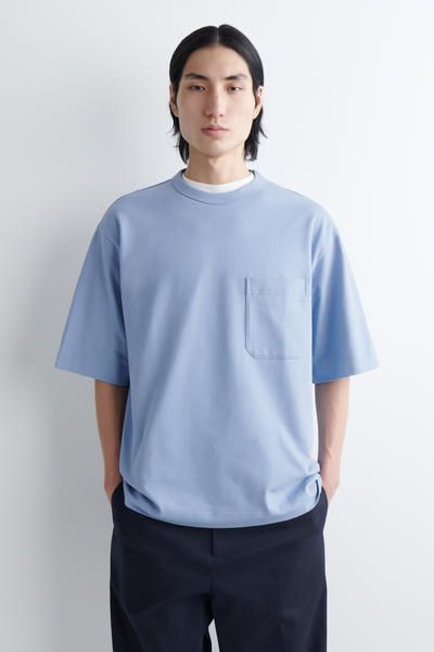 Age Factory × CPG TシャツMライトブルー Age Factory x F-LAGSTUF-F 10th Tee @agefactory