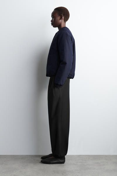 スタジオニコルソン（PADDED LINER COAT DARK NAVY） PADDED COTTON LINER JACKET - NAVY | COS US