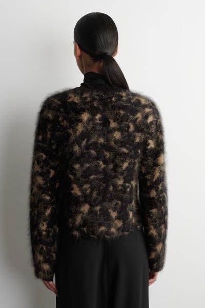 トップス COS Jacquard Alpaca-Blend Cardigan ALPACA-BLEND JACQUARD