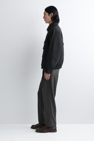 PADDED NYLON UTILITY JACKET - BLACK | COS US