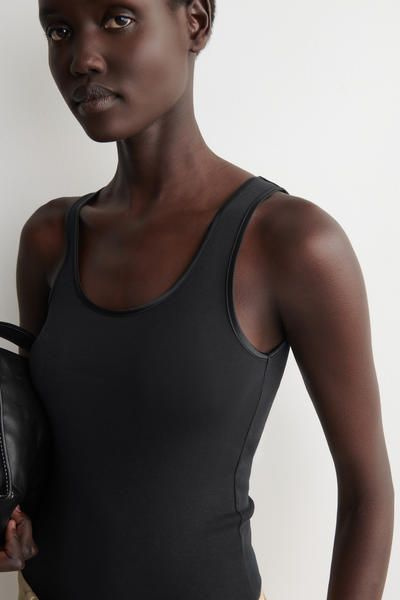 【kyon.01 】AMERI CLARA SATIN TANK TOP CLARA SATIN TANK TOP