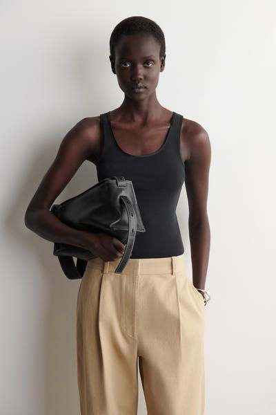 【kyon.01 】AMERI CLARA SATIN TANK TOP CLARA SATIN TANK TOP