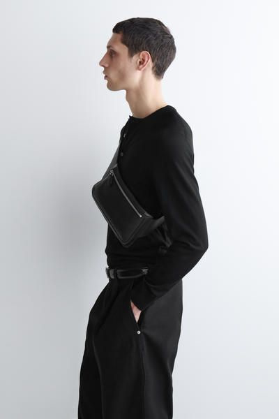 BRUNSWICK BELT BAG - LEATHER - BLACK | COS US