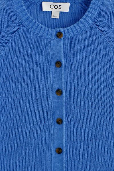 COS Collared Wool-Bouclé Cardigan ライトブルー COS Collared Wool-Bouclé Cardigan | endource