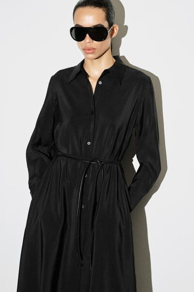 strapless open back dress Pleated Ruffle Pleated Dress  Style Sophistique