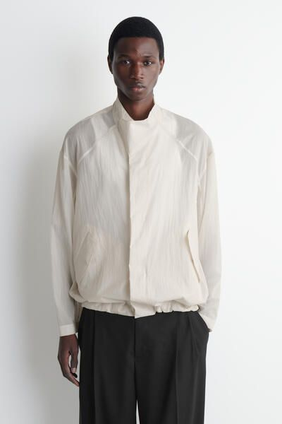 TECHNICAL SHEER-NYLON SPORTS JACKET - ECRU | COS US