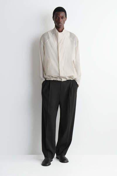 TECHNICAL SHEER-NYLON SPORTS JACKET - ECRU | COS CA
