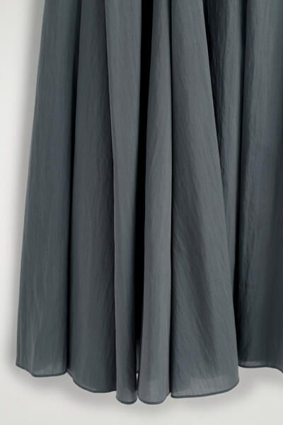 PANELLED A-LINE MAXI SKIRT - STEEL BLUE | COS CA